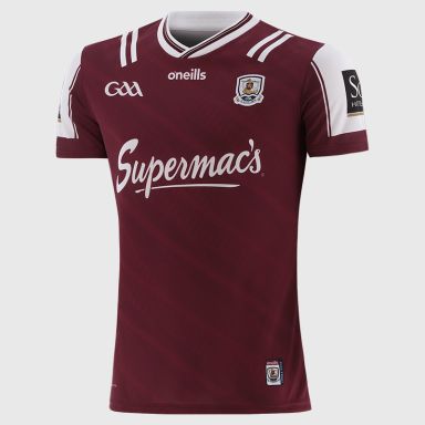 O’Neills Maroon Galway GAA Player Fit Home Jersey 2025 by O’Neills.