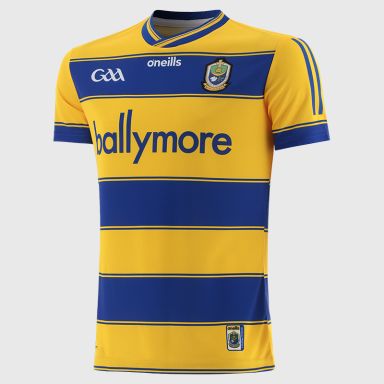 Yellow Roscommon GAA Player Fit Home Jersey 2025 by O’Neills.