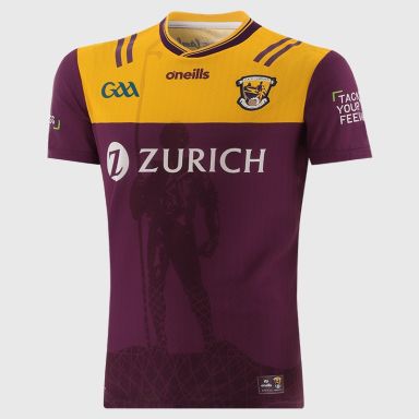 Purple Wexford GAA Player Fit Home Jersey 2026 from O’Neills.