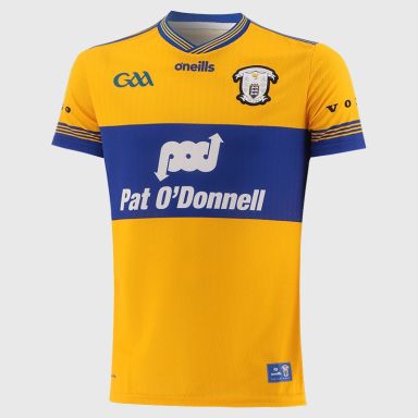Amber Clare GAA Player Fit Home Jersey 2026 from O’Neills.