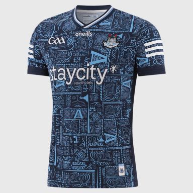 Navy Dublin GAA Player Fit Alternative Goalkeeper Jersey 2025 from O'Neills.