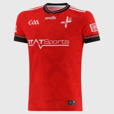 Red Louth GAA Player Fit Home Jersey 2026 from O’Neills.