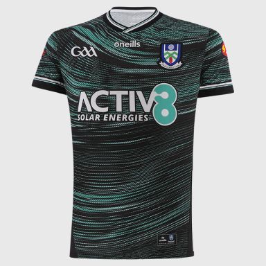 Black / Green Monaghan GAA Player Fit Goalkeeper Jersey 2026 from O’Neills.