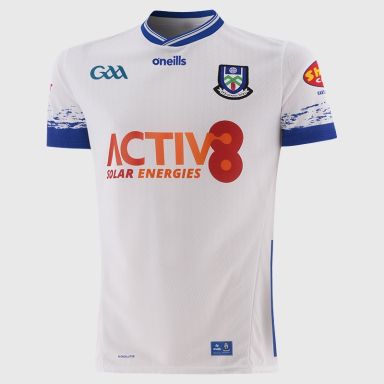 White Monaghan GAA Player Fit Home Jersey 2026 from O’Neills.