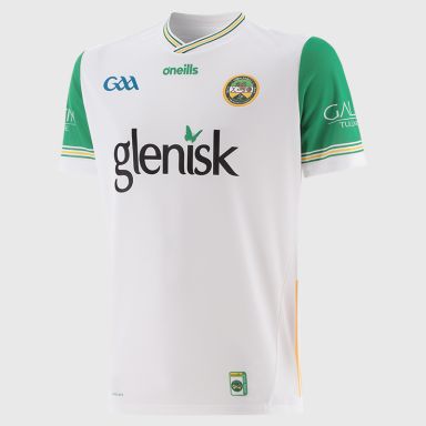 O’Neills White Offaly GAA Player Fit Alternative Jersey 2025 by O’Neills.