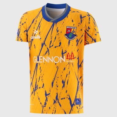 Amber Longford GAA Kids Short Sleeve Training Top 2026 from O’Neills.