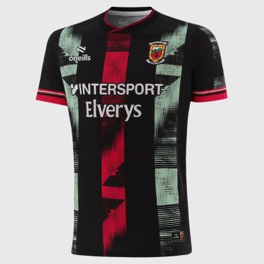 Black Mayo GAA Kids' Short Sleeve Training Top 2026 from O’Neills.