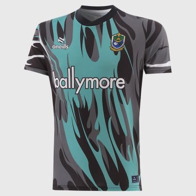 Grey Roscommon Hurling Kids' Short Sleeve Training Top 2026 from O’Neills.