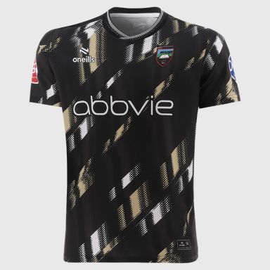 Black Sligo GAA Short Sleeve Training Top 2026 from O’Neills.
