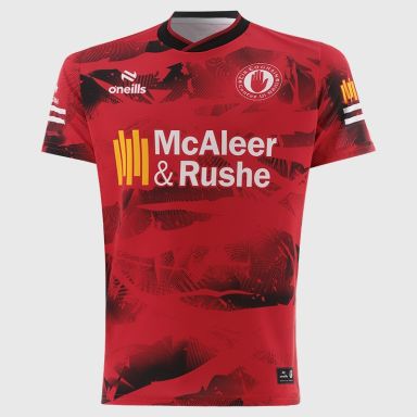 Red Tyrone GAA Short Sleeve Training Top 2026 from O’Neills.