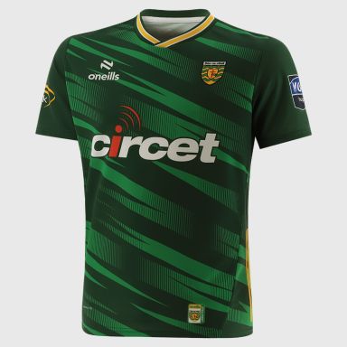 Green Donegal GAA Men's Sleeve Training Top 2025 by O'Neills.