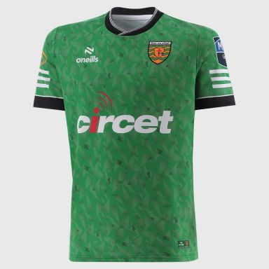 Green Donegal GAA Kids' Short Sleeve Training Top 2026 from O’Neills.