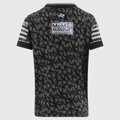 Black Fermanagh GAA Kids' Short Sleeve Training Top 2026 from O’Neills.
