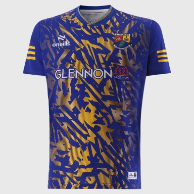 Royal / Amber Longford GAA Short Sleeve Training Top 2026 from O’Neills.