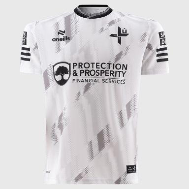 White Louth GAA Short Sleeve Training Top 2026 from O’Neills.