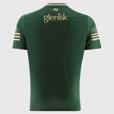 Green / Gold Offaly GAA Short Sleeve Training Top 2026 from O’Neills.