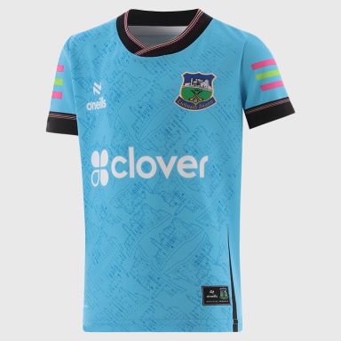 Blue Tipperary GAA Kids' Short Sleeve Training Top 2026 from O’Neills.