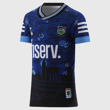 Black Tipperary GAA Kids' Short Sleeve Training Top by O’Neills.