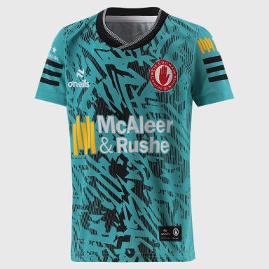 O'Neills Tyrone GAA Kids' Short Sleeve Training Top 2026 Personalised