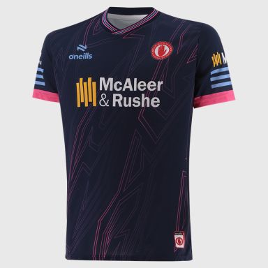 Navy Tyrone GAA Short Sleeve Training Top by O’Neills.