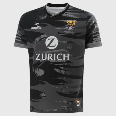 Grey Wexford GAA Men's Short Sleeve Training Top by O’Neills.
