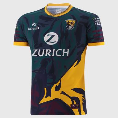 Navy Wexford GAA Men's Short Sleeve Training Top from O’Neills.