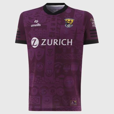 Purple Wexford GAA Short Sleeve Training Top from O'Neills