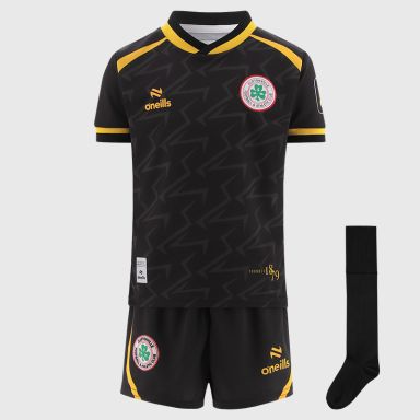 O'Neills Cliftonville FC Keeper Mini Kit 2025 Black
