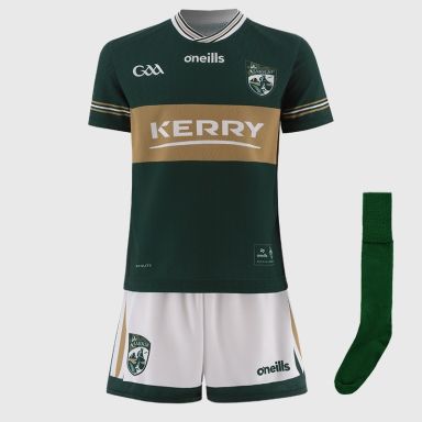Green Kerry GAA Home Mini Kit 2026 from O’Neills.