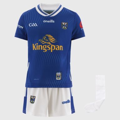 Royal Cavan GAA Mini Kit 2025 with jersey, shorts and socks by O’Neills.
