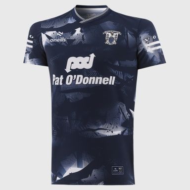Navy Clare GAA Player Fit Short Sleeve Training Top 2026 from O’Neills.