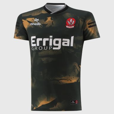 Bottle Derry GAA Player Fit Short Sleeve Training Top 2026 from O’Neills.