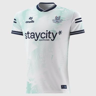 White Dublin GAA Player Fit Short Sleeve Training Top 2026 from O’Neills.