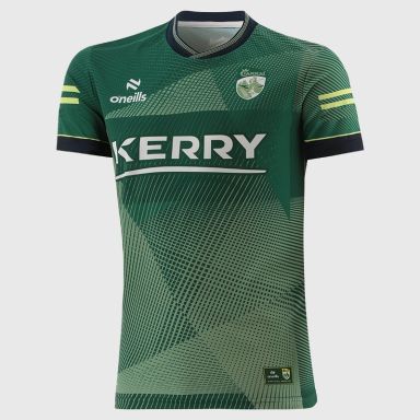 Green Kerry GAA Player Fit Short Sleeve Training Top 2026 from O'Neills.
