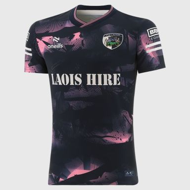 Navy Laois GAA Player Fit Short Sleeve Training Top 2026 from O’Neills.