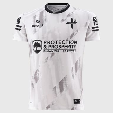 White Louth GAA Player Fit Short Sleeve Training Top 2026 from O’Neills.