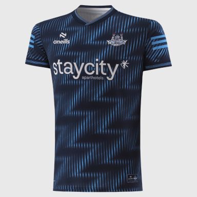 Navy Dublin GAA Player Fit Short Sleeve Training Top 2026 from O’Neills.