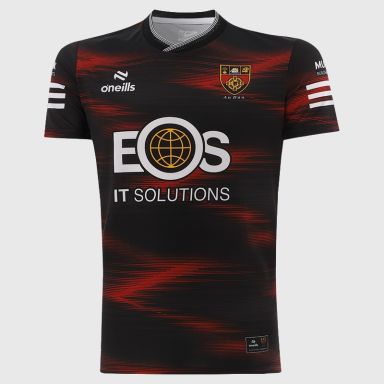 Black Down Hurling Player Fit Short Sleeve Training Top 2026 from O’Neills.