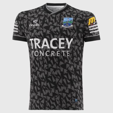 Black Fermanagh GAA Player Fit Short Sleeve Training Top 2026 from O’Neills.