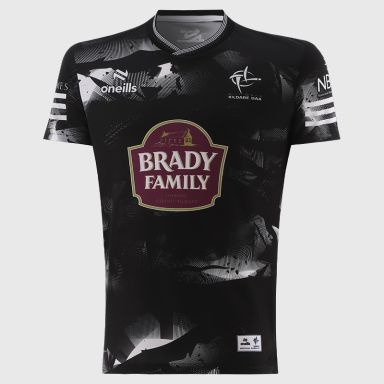 Black Kildare GAA Player Fit Short Sleeve Training Top 2026 from O’Neills.