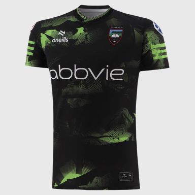 Black Sligo GAA Player Fit Short Sleeve Training Top 2026 from O’Neills.