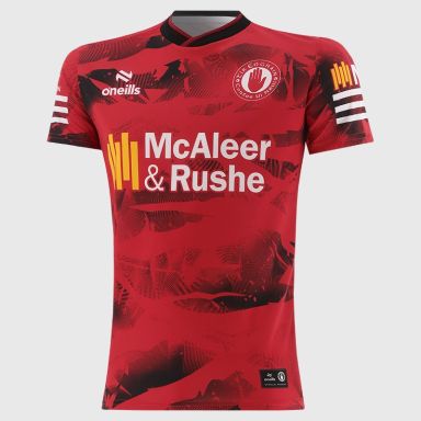 Red Tyrone GAA Player Fit Short Sleeve Training Top 2026 from O’Neills.