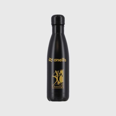 Black Kilkenny GAA Tidal Insulated Stainless Steel Bottle by O’Neills.