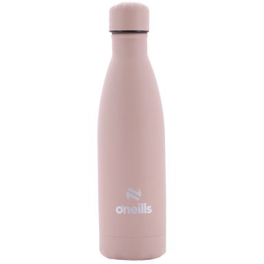 Pink Tidal water Hydro water bottle with O'Neills branding. 