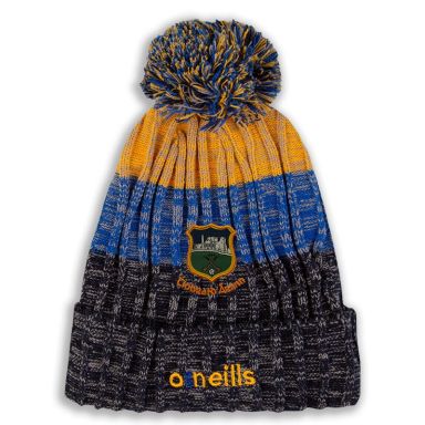 Tipperary GAA Bowen Bobble Hat Marine / Amber / Royal