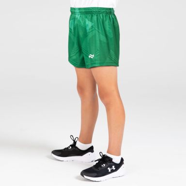 Green / White Kids' Tokyo shorts with modern design by O'Neills.