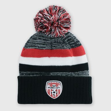 O'Neills Derry City FC Totti Knitted Bobble Hat