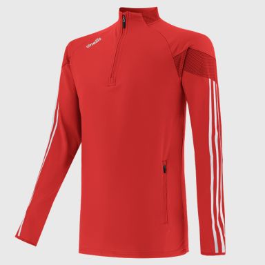 Men's Tour Brushed Half Zip Top Red from O’Neills