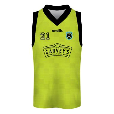 Tralee Warriors Kids' Away Basketball Vest