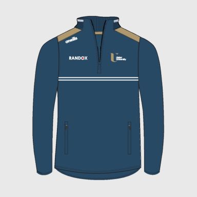 Marine Ulster University GAA Men's Naples Brushed Half Zip Top by O'Neills